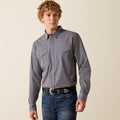 ARIAT Men's Wrinkle Free Dennis Fitted Snap Shirt 10073658