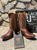 BLACK JACK BOOTS - CAIMAN BELLY - PUN7183-V3
