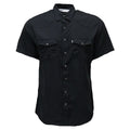 HOOEY "SOL" BLACK SHORT SLEEVE PEARL SNAP SHIRT- HT1610BK