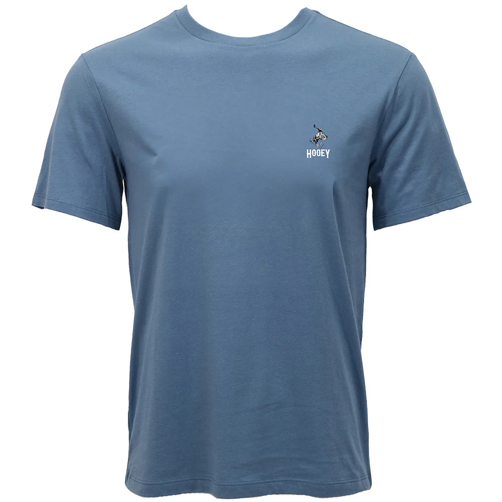 "CHEYENNE" DARK DENIM BLUE HOOEY T-SHIRT - HT2607DKDE