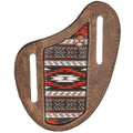 "NOMAD" PANCAKE KNIFE SHEATH BROWN/AZTEC