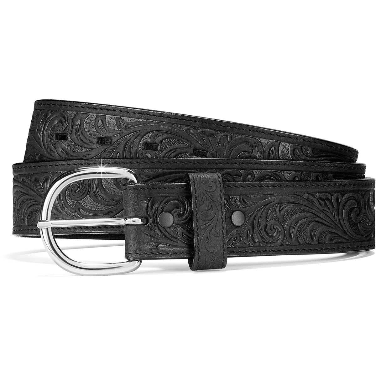 Justin Classic Matte Black Belt 232BK
