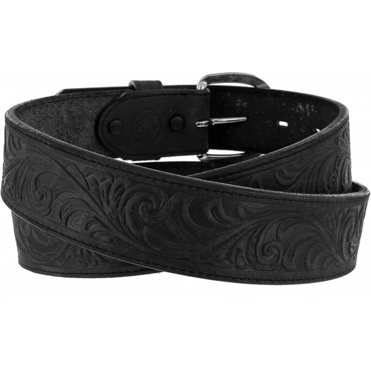 Justin Classic Matte Black Belt 232BK