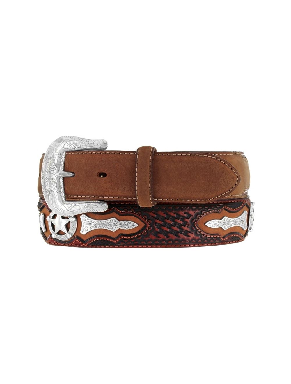 Justin Men's Tan Odessa Western Belt-C10765