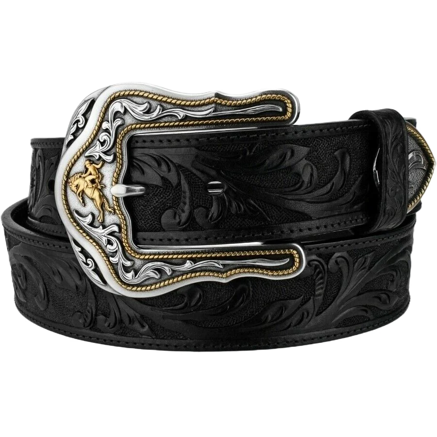 Tony Lama Men's Black Westerly Ride Belts C41513