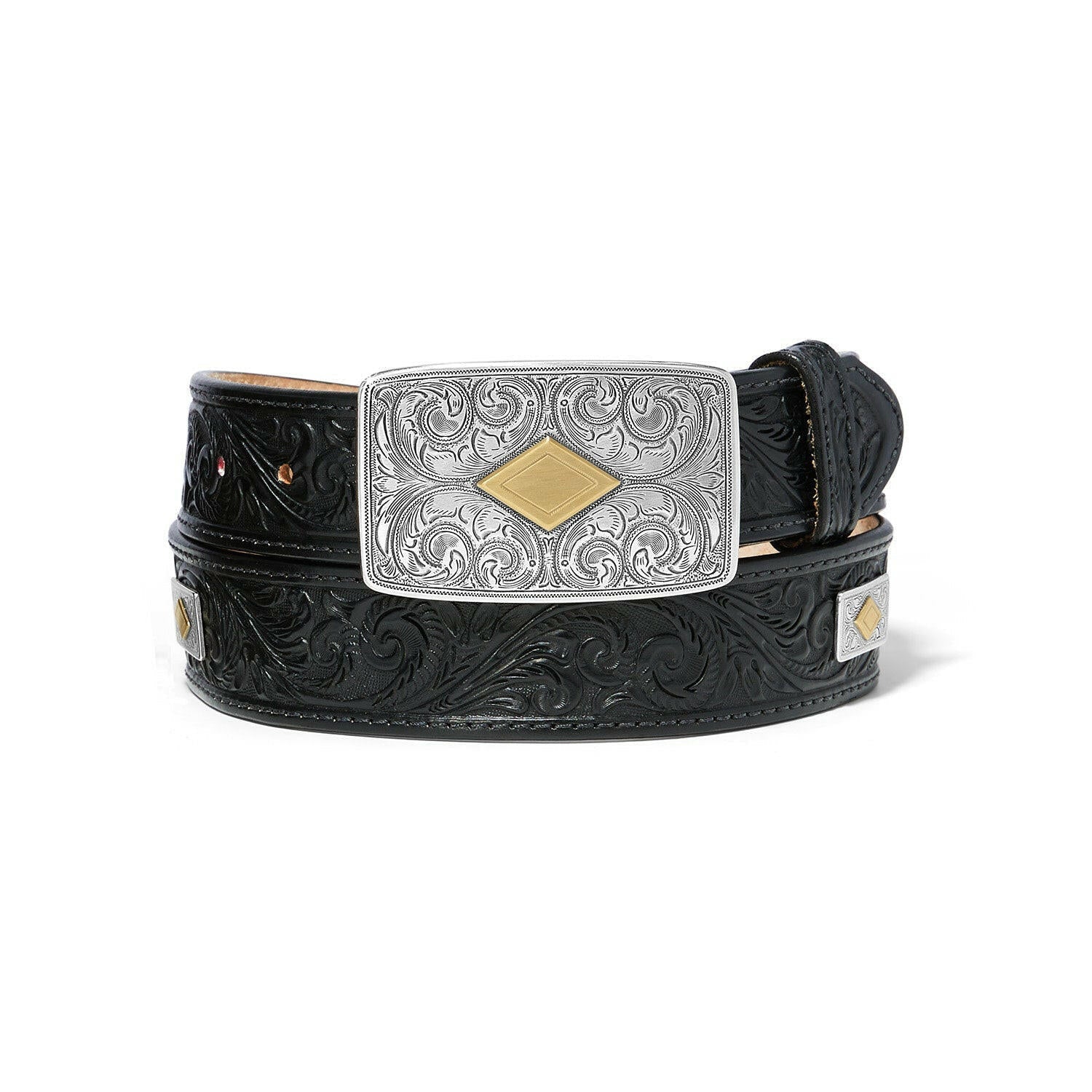 TONY LAMA MEN'S GOLDFIELD WESTERN BELT C42893