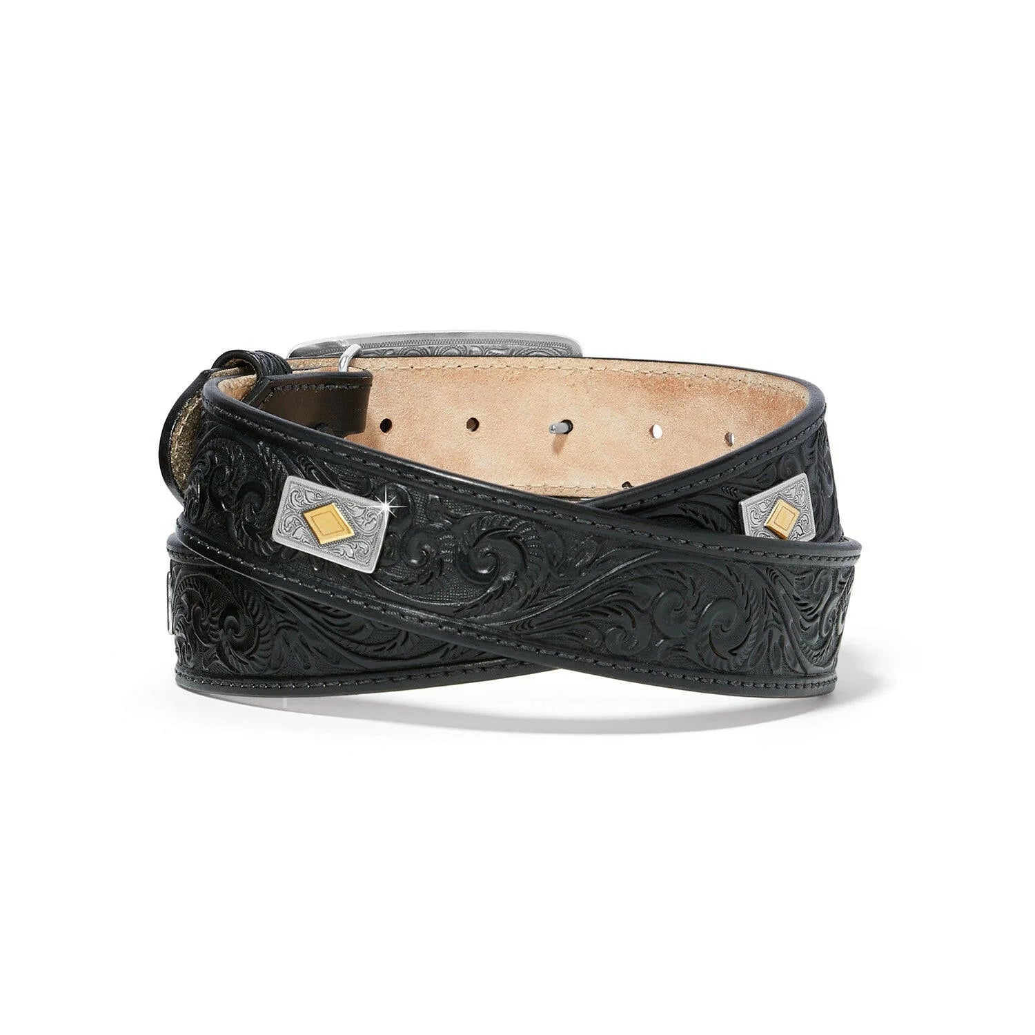 TONY LAMA MEN'S GOLDFIELD WESTERN BELT C42893