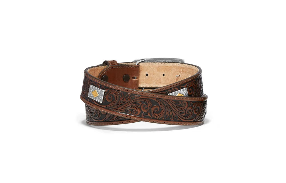 TONY LAMA MEN'S GOLDFIELD WESTERN BELT - C42895