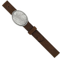 Justin Children's Champion Tooled Brown Leather Belt 811BR