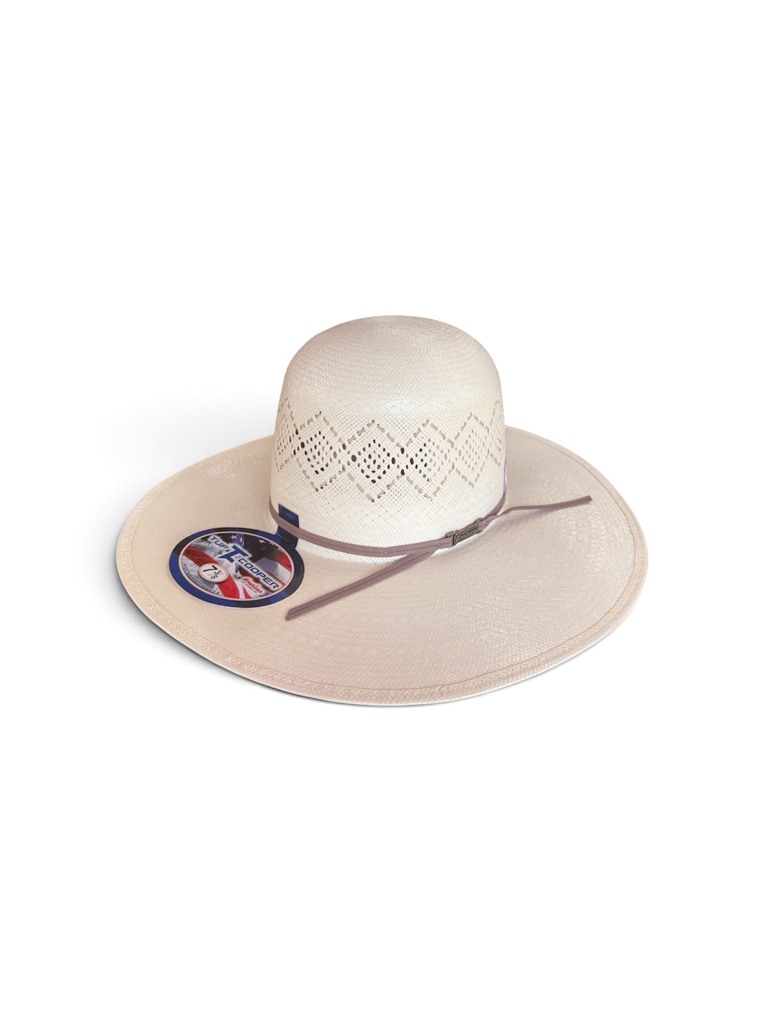 AMERICAN STRAW HAT - TC8930 OPEN CROWN
