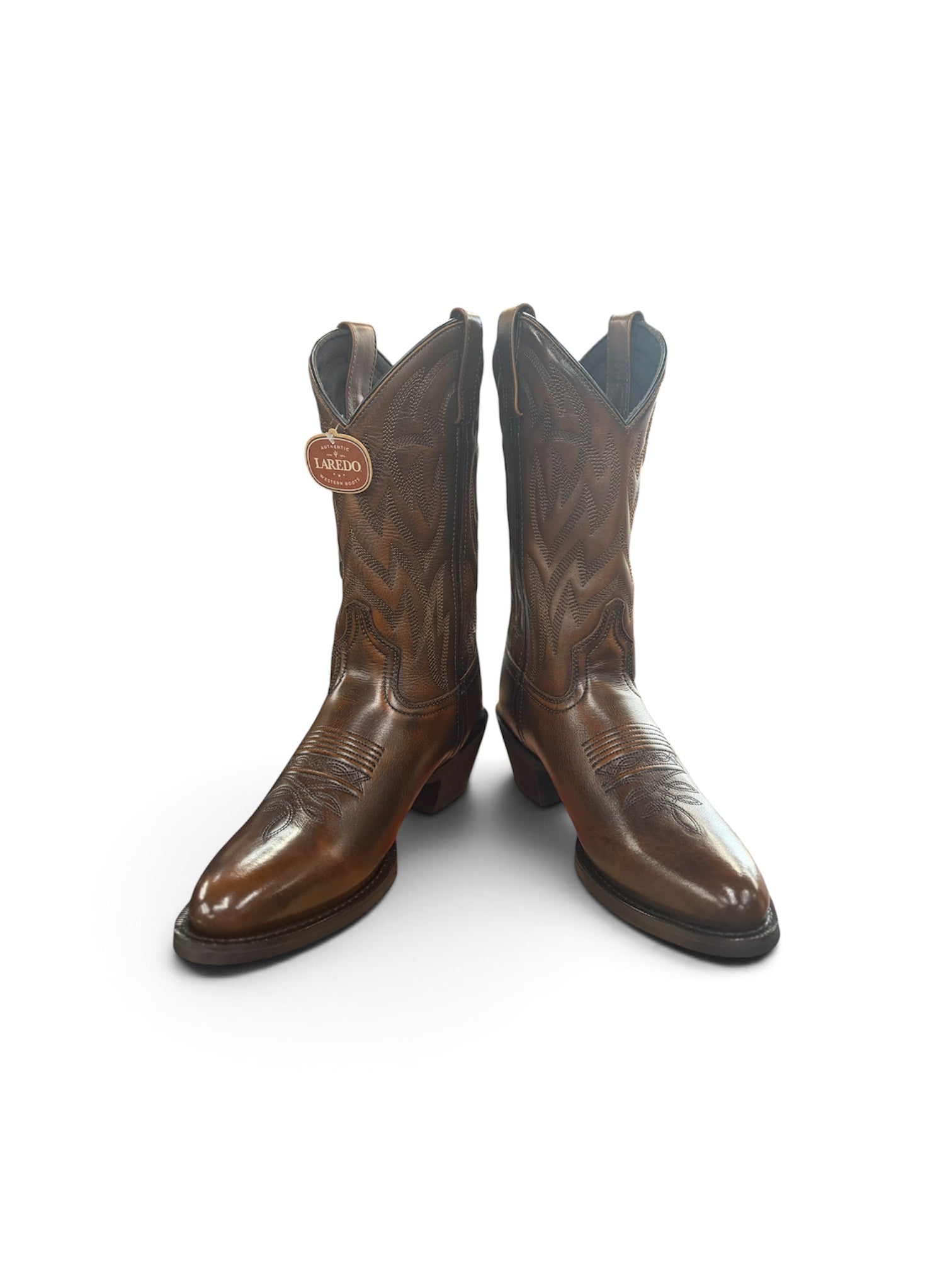 LAREDO - BARTON OBSIDIAN MENS ROUND TOE BOOT 70068