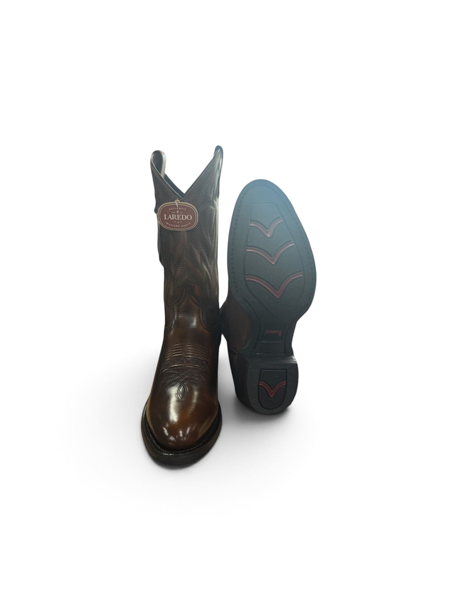 LAREDO - BARTON OBSIDIAN MENS ROUND TOE BOOT 70068