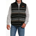 CINCH MEN’S - BROWN QUILTED REVERSIBLE VEST - MWV1576003 BRN