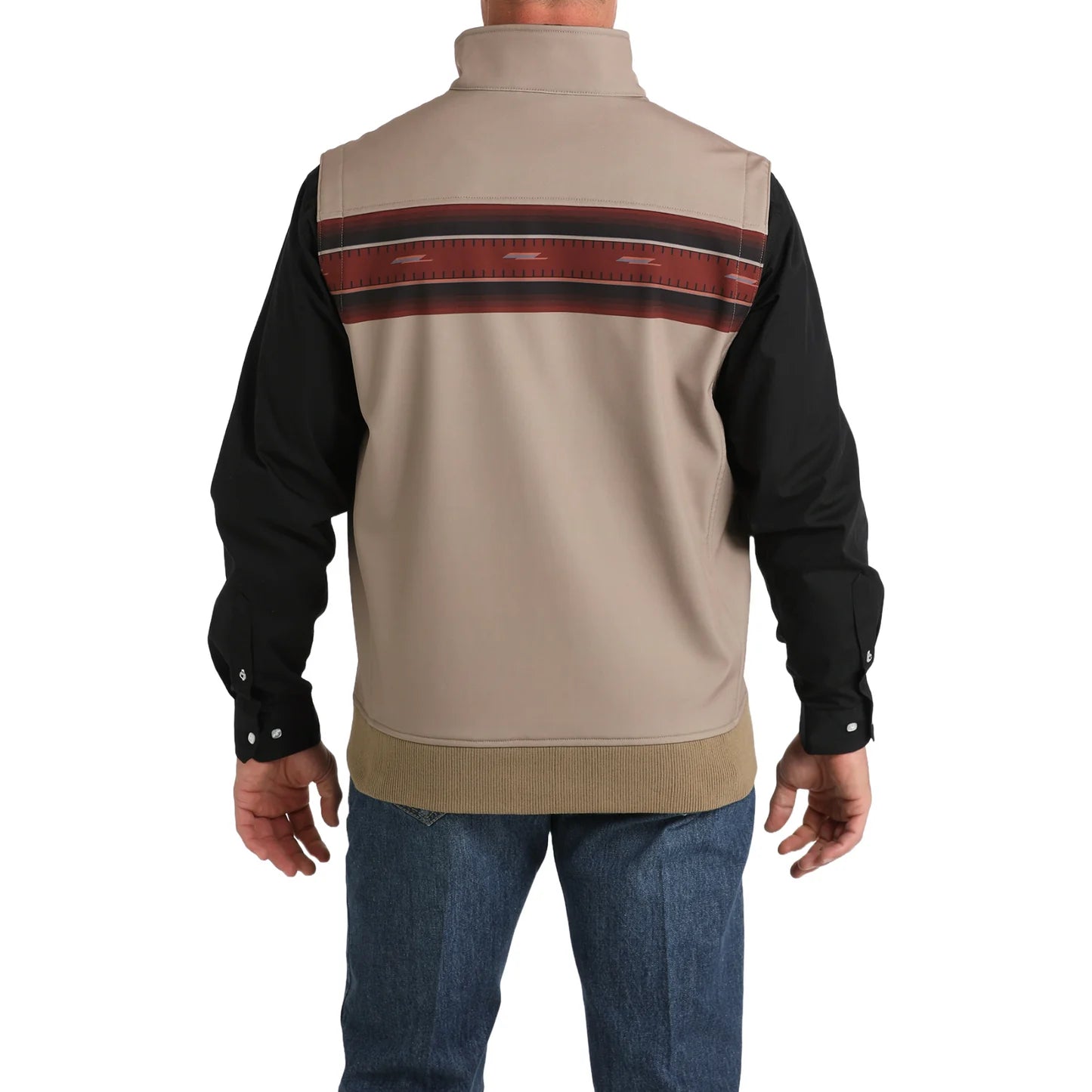 CINCH MEN’S - KHAKI BONDED VEST - MWV1545004 KHA