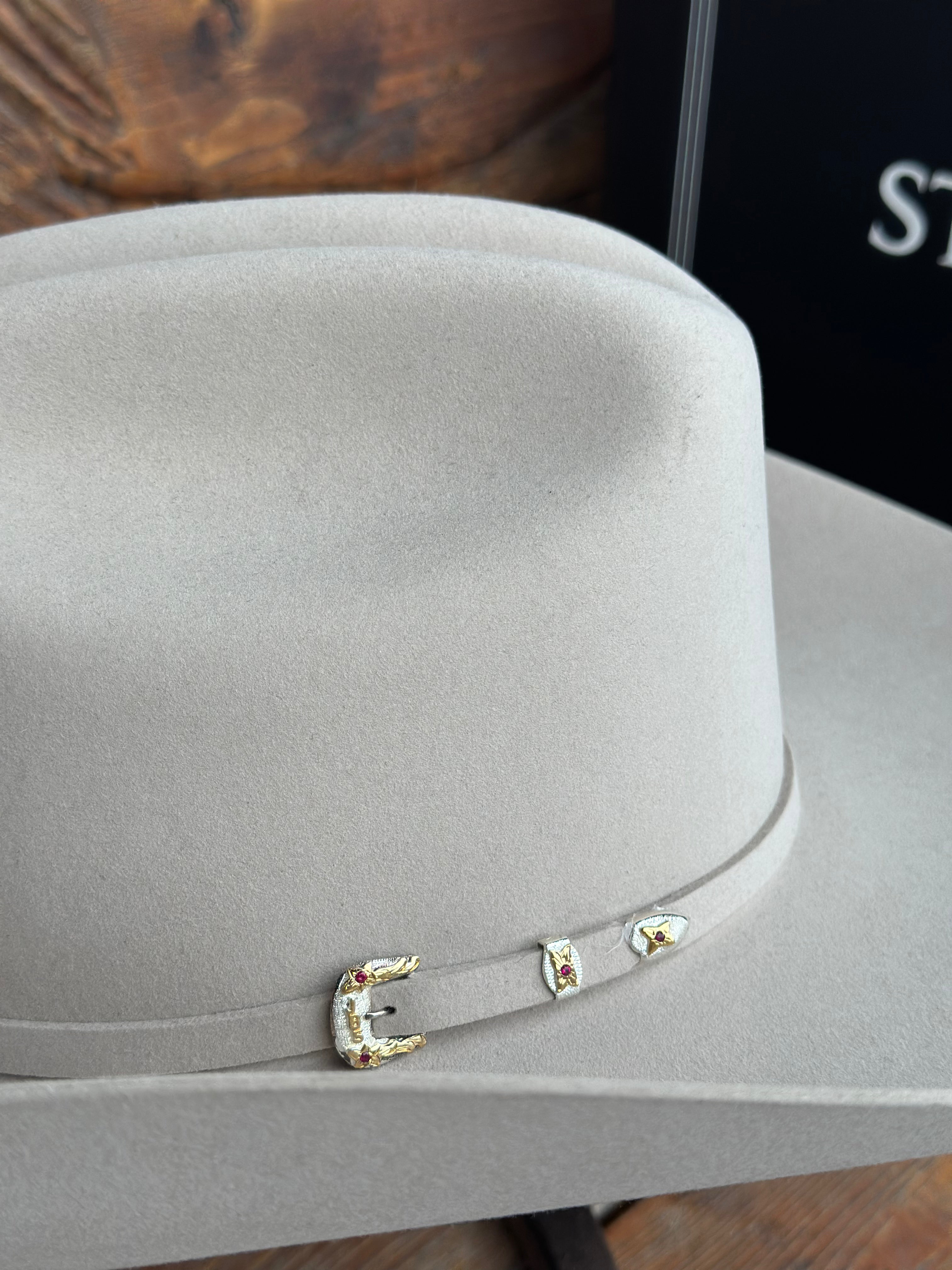 Stetson EL PATRON 48 PREMIER 30X COWBOY HAT - Silverbelly