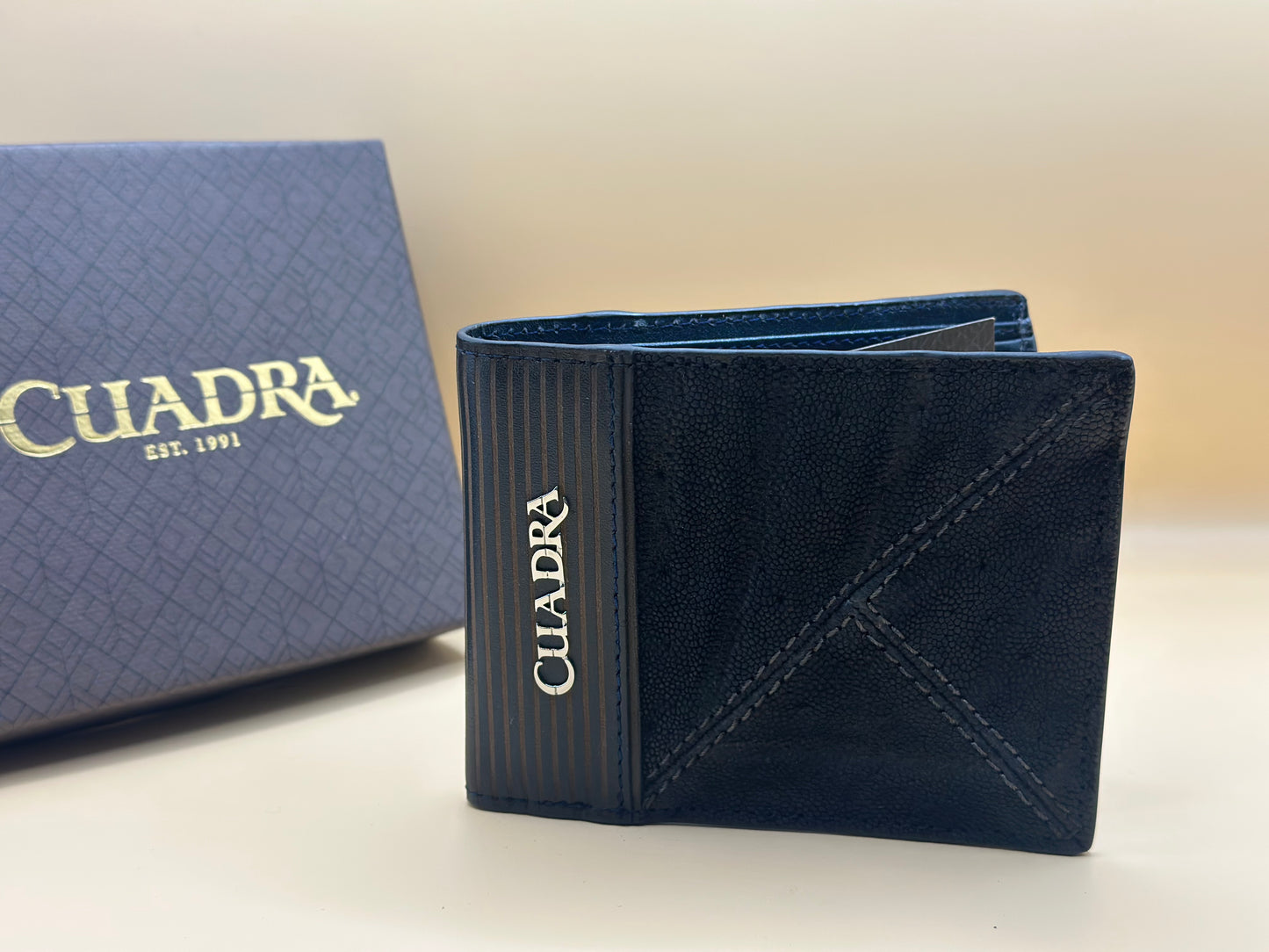 Cuadra Elephant Wallet (Black)