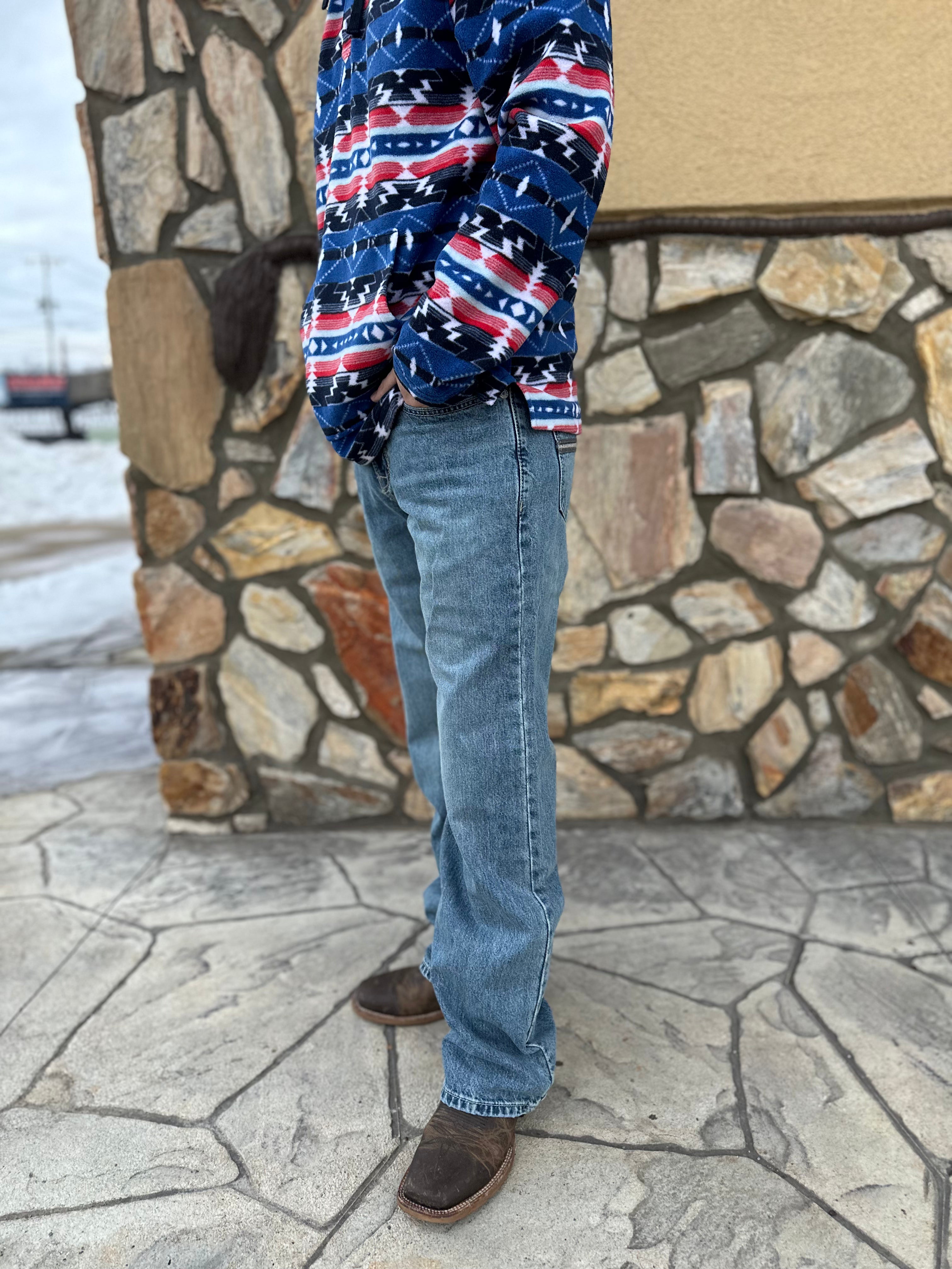 CINCH JEAN GRANT LIGHT STONE BOOTCUT - MB33037001IND