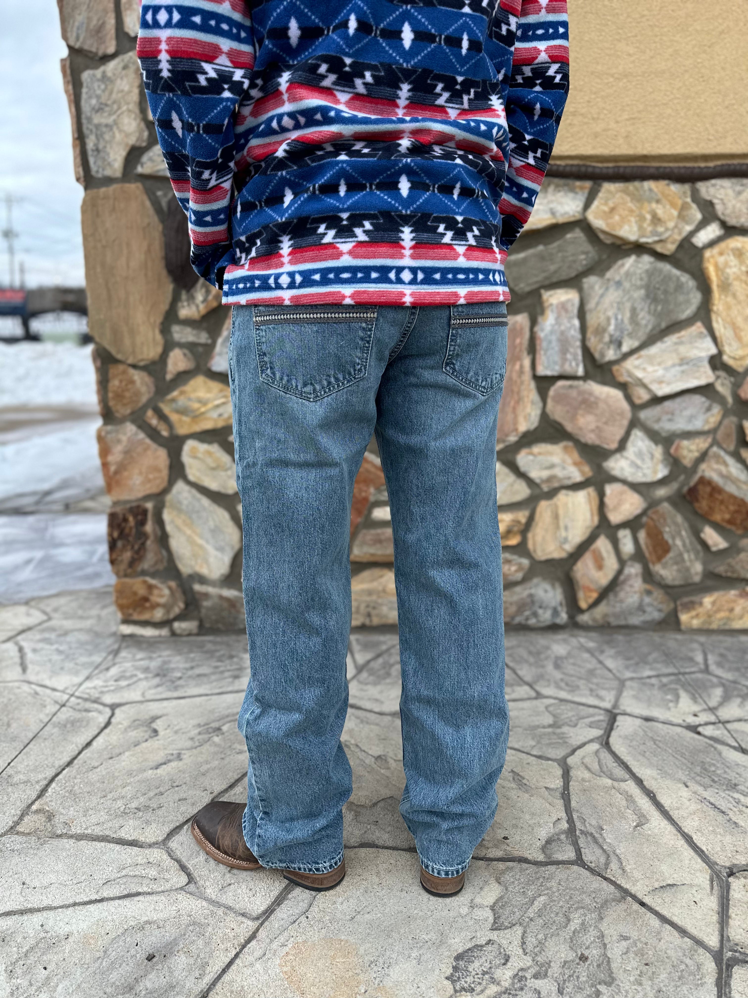 CINCH JEAN GRANT LIGHT STONE BOOTCUT - MB33037001IND