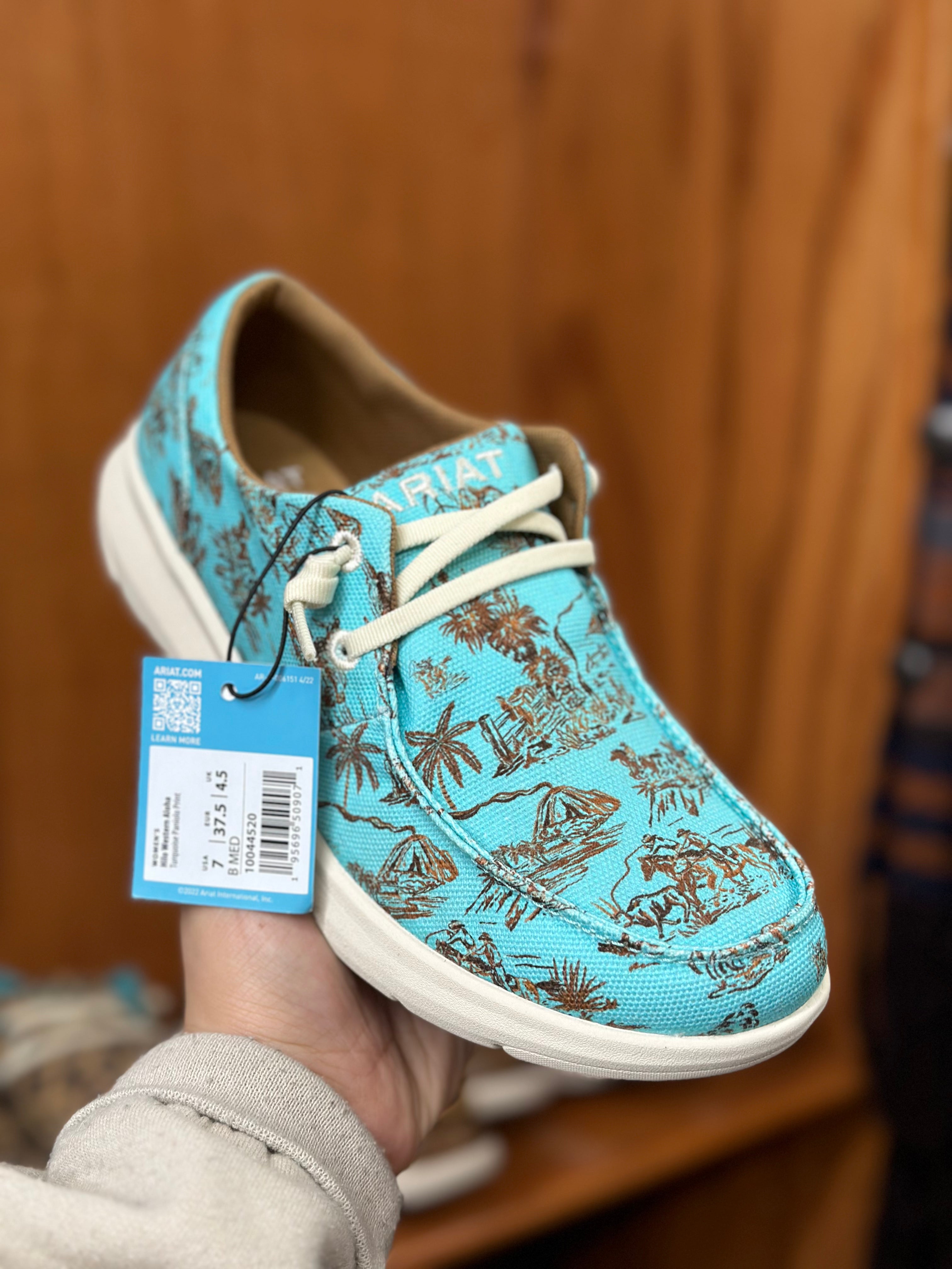 Ariat Women's Hilo Aloha Turquiose Print - 10044520