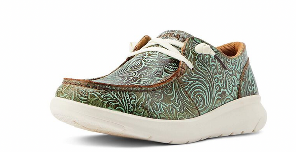 Ariat Ladies Hilo Vintage Turquoise Floral - 10044588