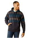 MEN'S COLOR BLOCK HOODIE IN NAVY BY ARIAT 10052449