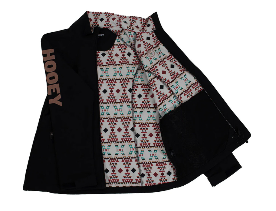 Hooey Jacket Women's Softshell Black - HJ125BK