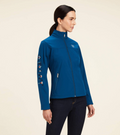 ARIAT WOMEN'S NEW TEAM SOFTSHELL NIGHT SKY BLANKET JACKET-10041277
