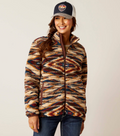 Ariat: Ladies Chimayo Sunset Saltillo Fleece Jacket-10046023