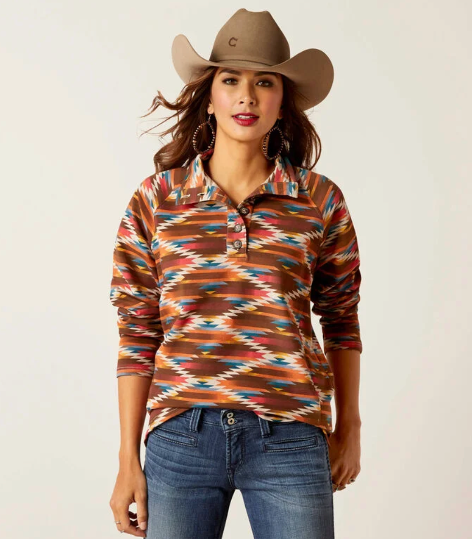Ariat Women Mirage Print Pullover - 10046168