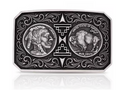 Montana Silversmiths Westward Way Belt Buckle - A1055S