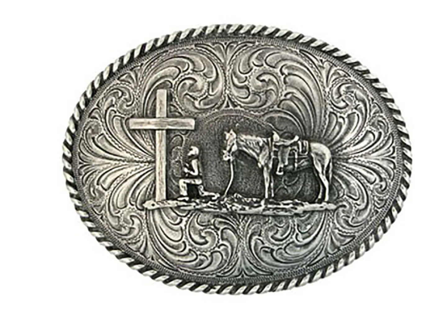 Montana Silversmiths Attitude Western Buckle #61304