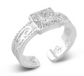 Montana Silversmiths Women's Silver Desert Whirl Engraved Ring- RG6456
