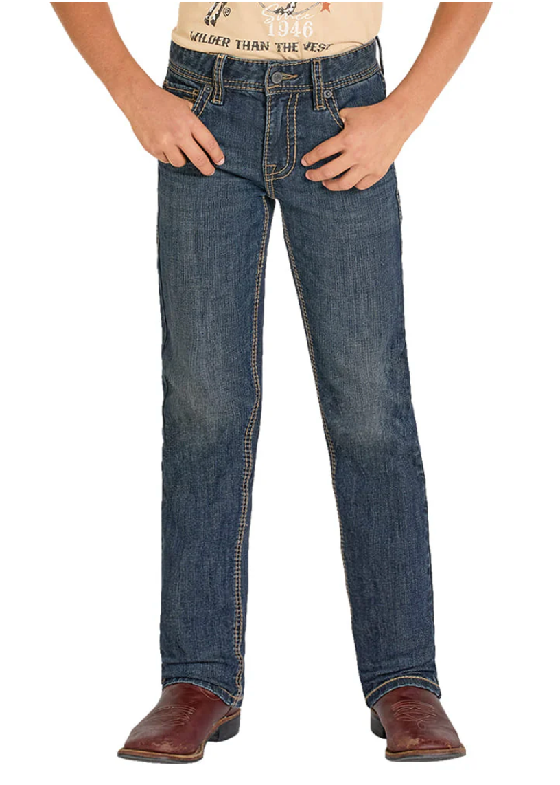 Rock & Roll Revolver Dark Wash Boy Jeans - BB1RD08023