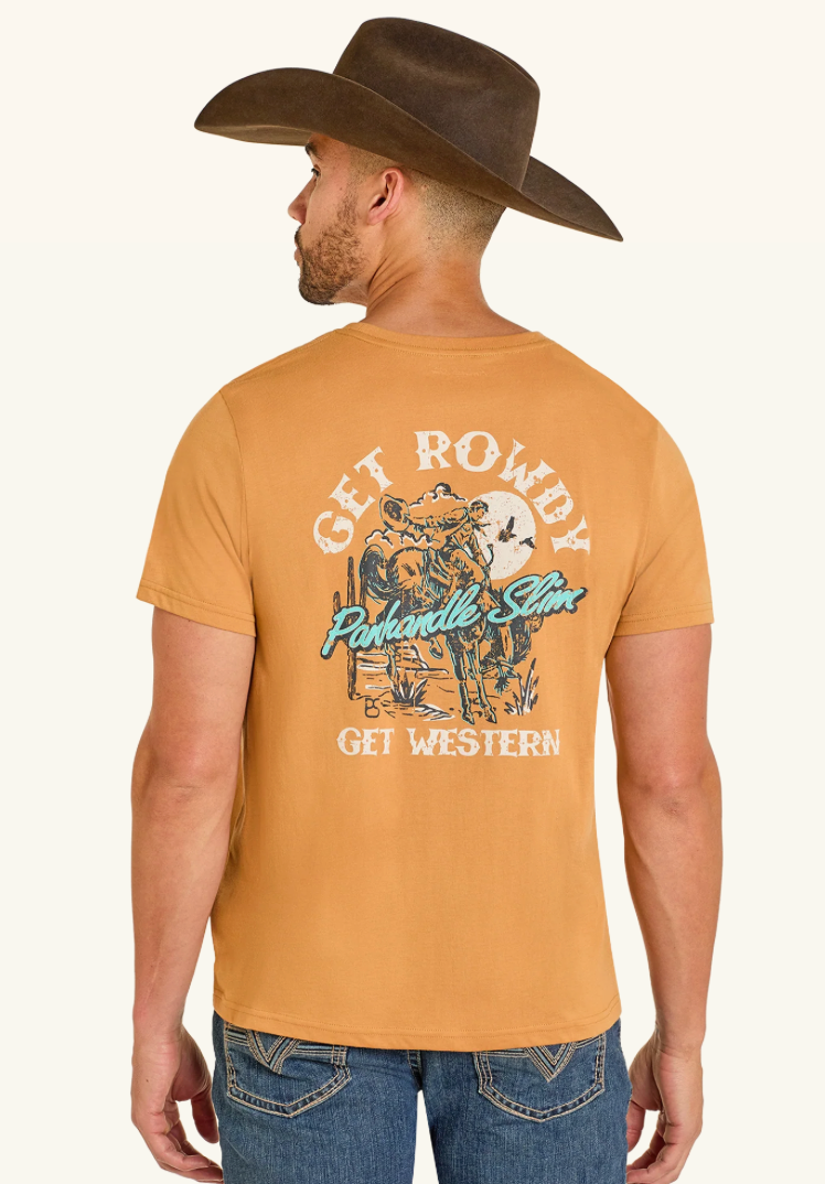 Rock & Roll Unisex Get Rowdy Graphic T-shirt-PU21T07855