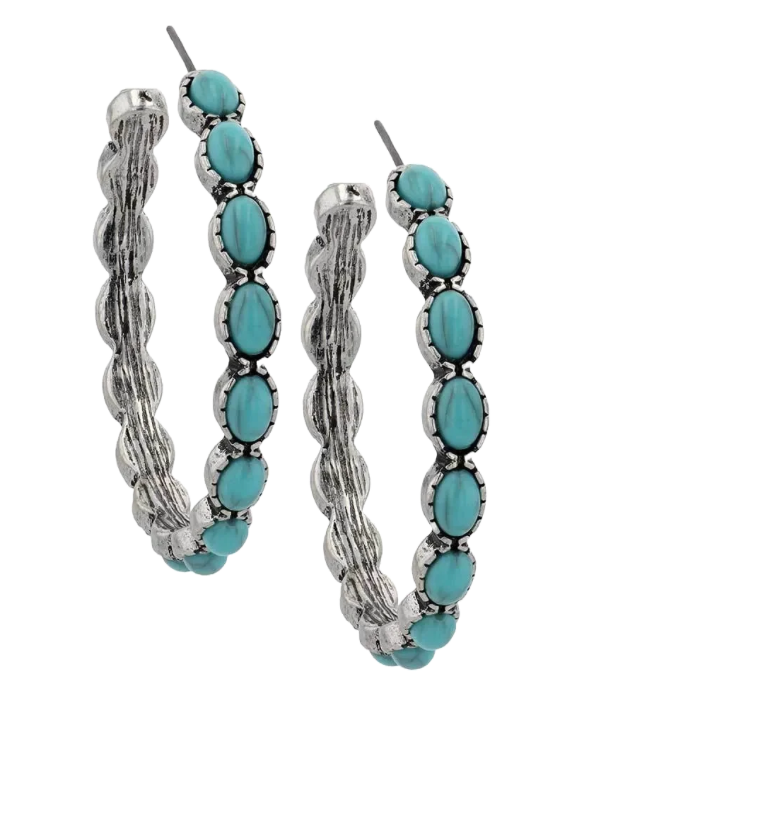 Montana Silversmiths Ladies Azure Horizons Attitude Earrings - AER5923