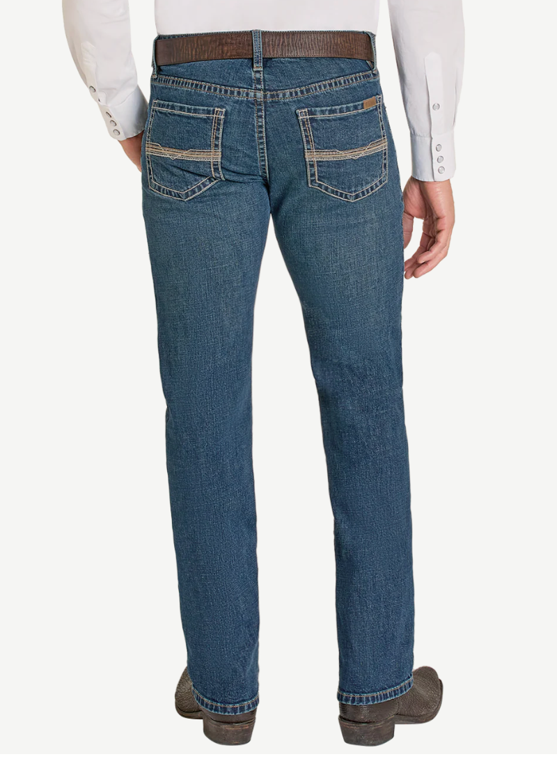 ROCK & ROLL VINTAGE '46 SLIM FIT ROPE STITCH STRAIGHT LEG JEANS- VM1RD07999