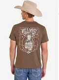 ROCK & ROLL UNISEC WILD WEST WHISKEY GRAPHIC TEE-BU21T07860