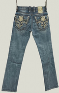 ROCK REVIVAL STRAIGHT 32" RICHIE J211 - MENS JEANS - RP3836J211R