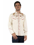 SCULLY SHIRT - P928(CREAM)