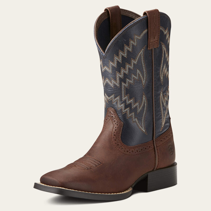 ARIAT Tycoon Western Boot - BRAZEN BROWN ARIZONA SKY - 10021591