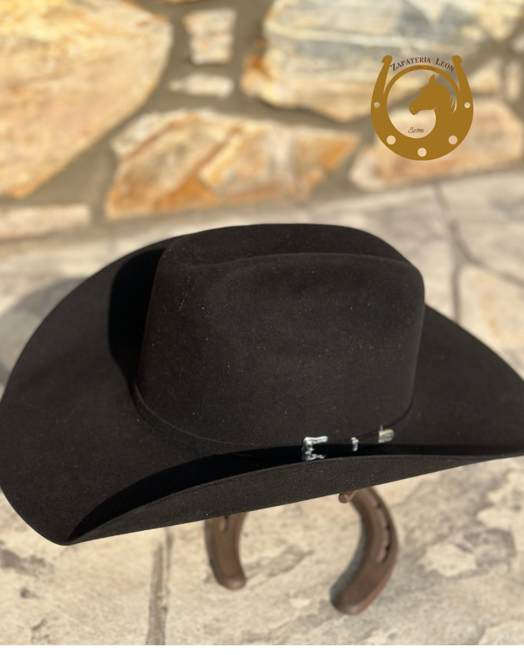 RESISTOL “BLACK GOLD” 20X Black FELT HAT