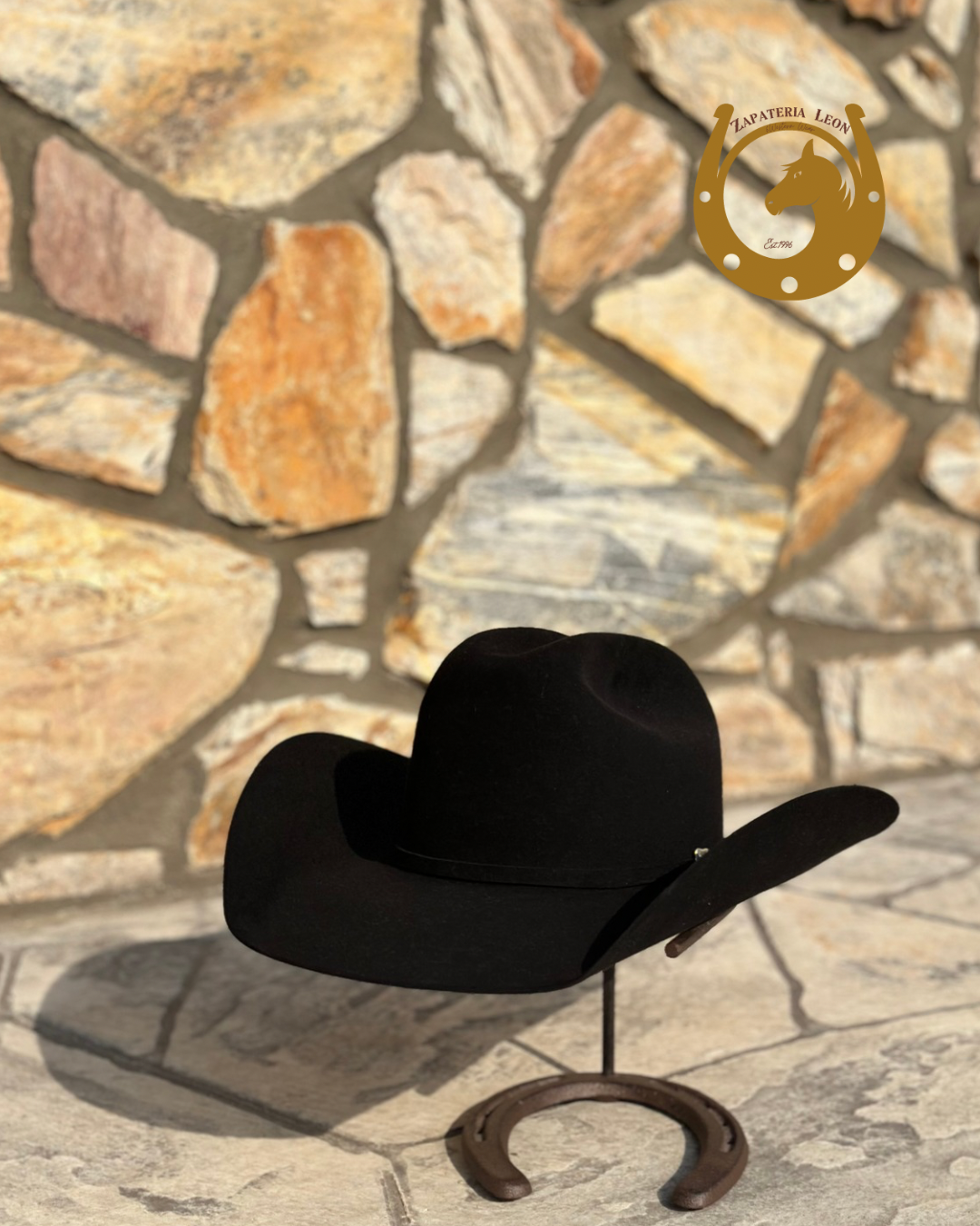 RESISTOL “BLACK GOLD” 20X Black FELT HAT