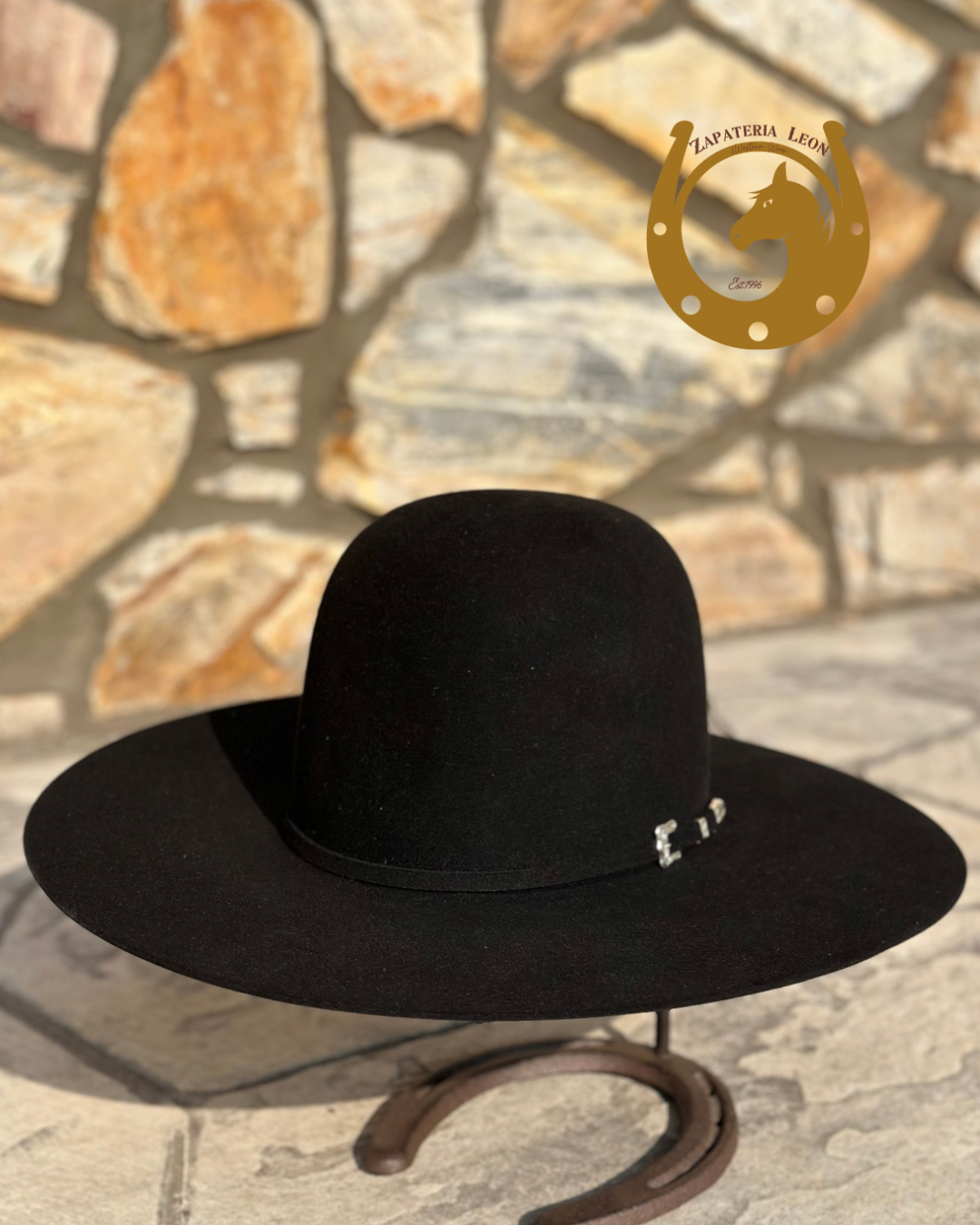 RESISTOL “PURE GOLD” 20X BLACK FELT HAT