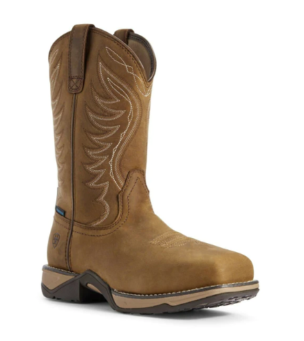 Ariat® Ladies Distressed Brown Anthem Composite Toe H2O Boots 10031664