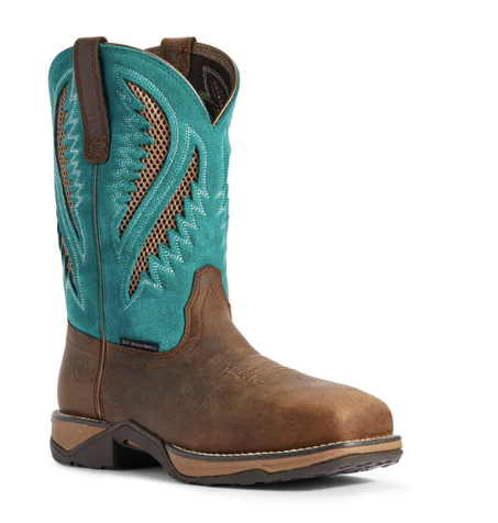 Ariat® Ladies VentTEK™ Turquoise Composite Toe Work Boots 10031663